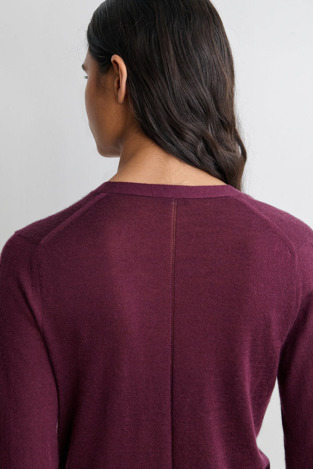 Rachel Comey Clothing Lilt Cardigan Black Cherry