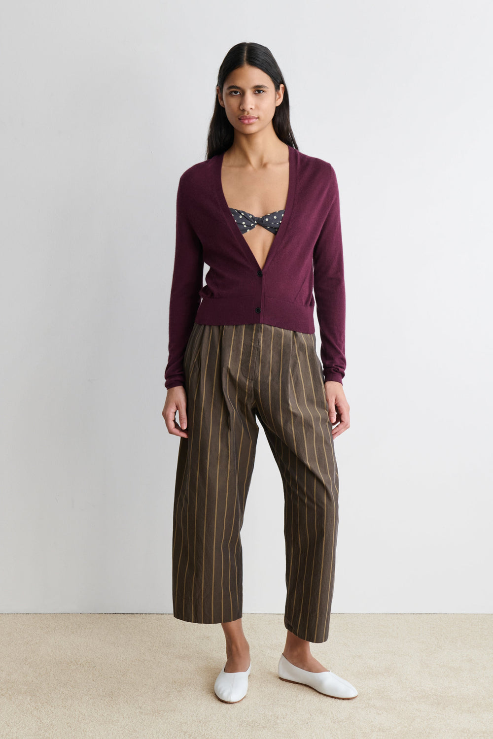 Rachel Comey Clothing Lilt Cardigan Black Cherry