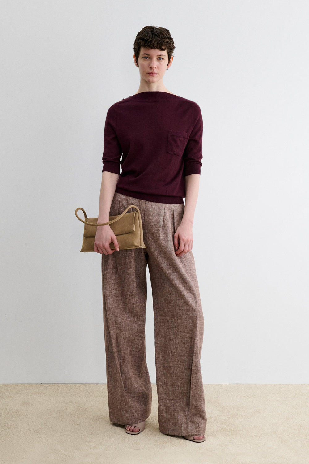 Rachel Comey Clothing Gale Top Black Cherry