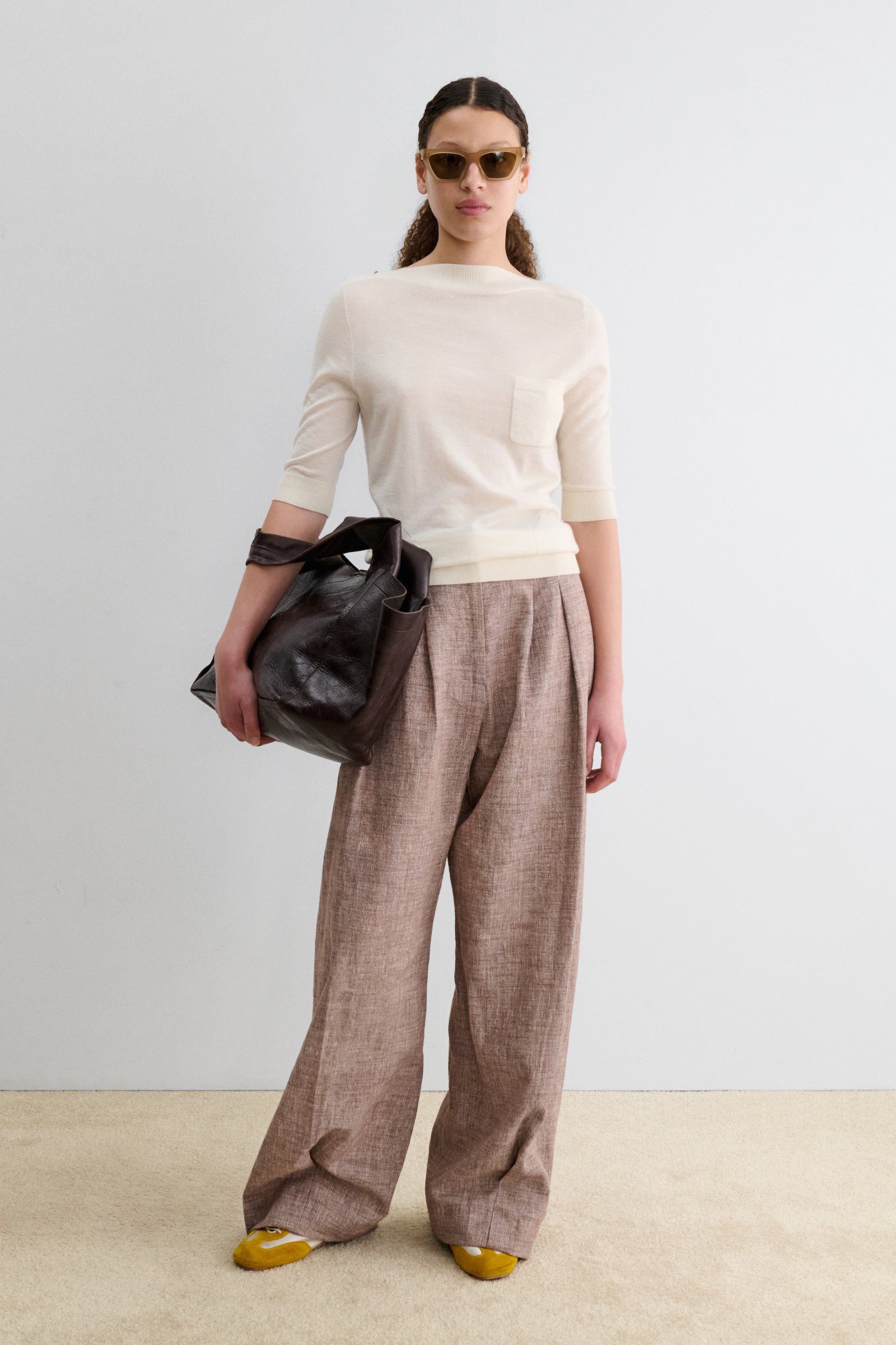 Rachel Comey Clothing Gale Top Black Cherry