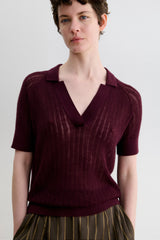 Rachel Comey Clothing Padgitt Top Black Cherry