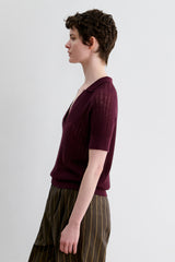 Rachel Comey Clothing Padgitt Top Black Cherry