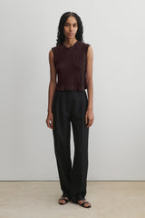 Rachel Comey Clothing Relent Top Chocolate
