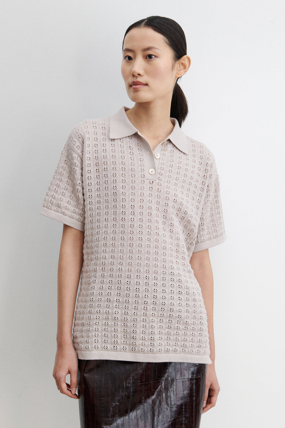 Rachel Comey Clothing Clarence Polo Limoncello