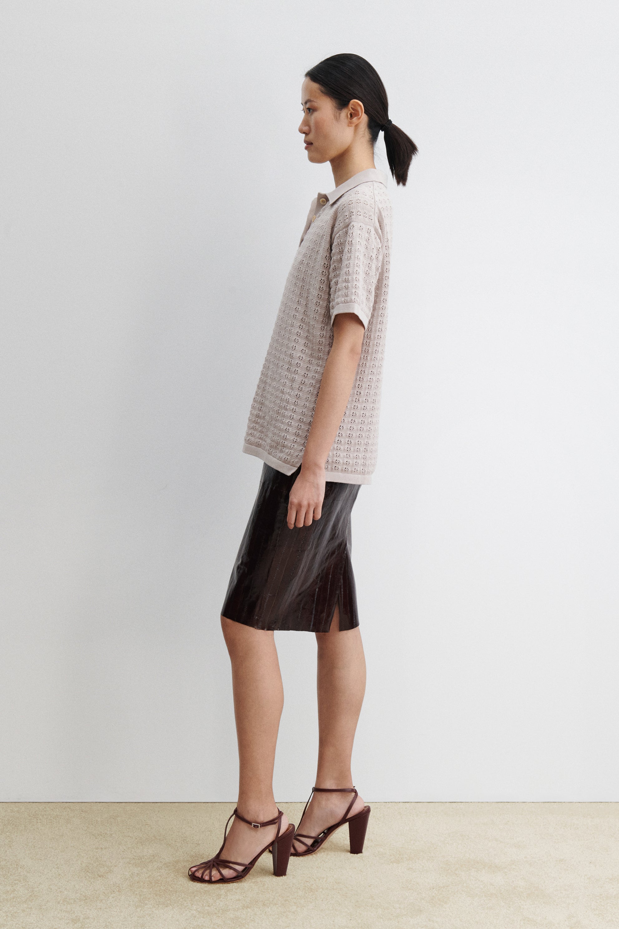Rachel Comey Clothing Clarence Polo Limoncello