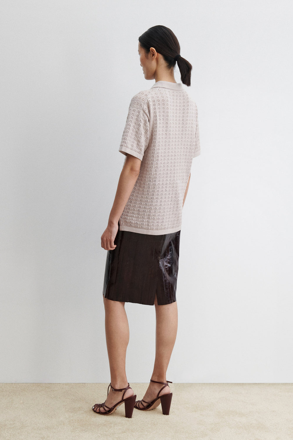 Rachel Comey Clothing Clarence Polo Limoncello