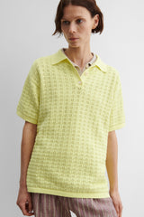 Rachel Comey Clothing Clarence Polo Limoncello