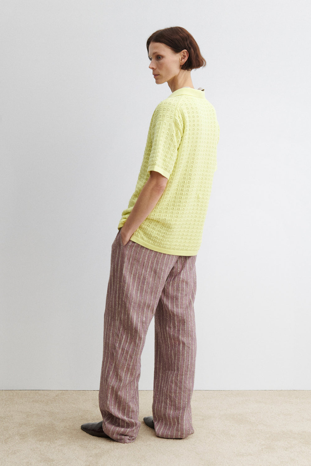 Rachel Comey Clothing Clarence Polo Limoncello