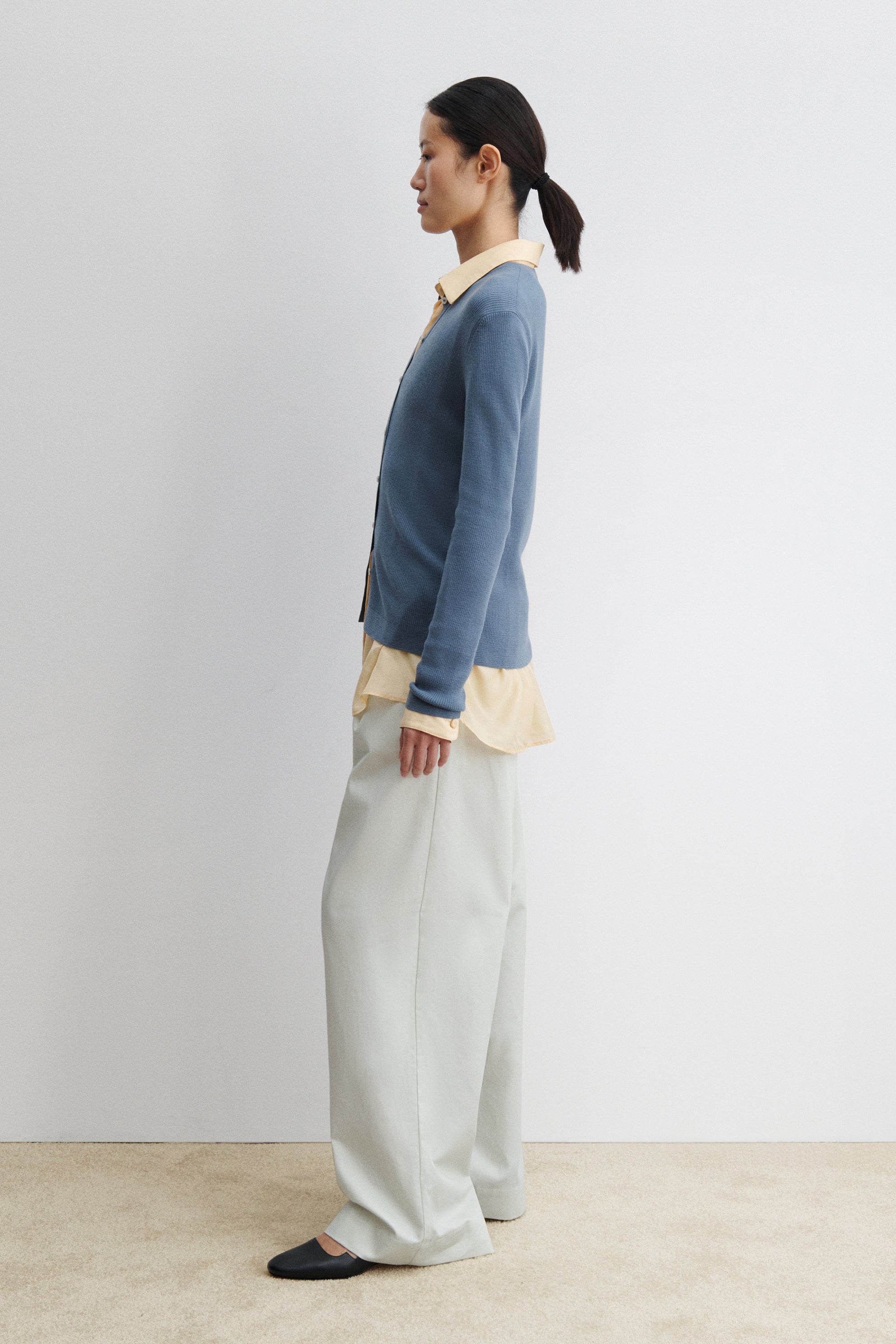 Rachel Comey Clothing Blise Cardigan Chambray