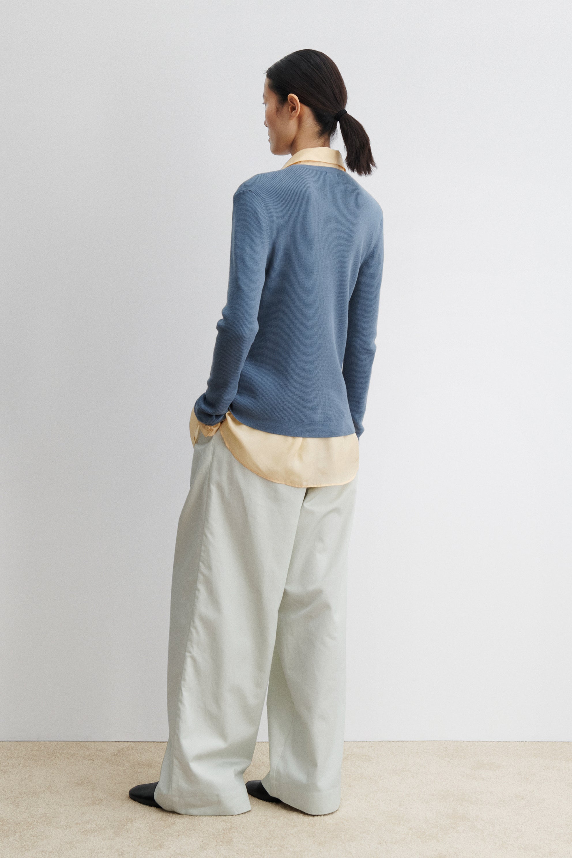 Rachel Comey Clothing Blise Cardigan Chambray