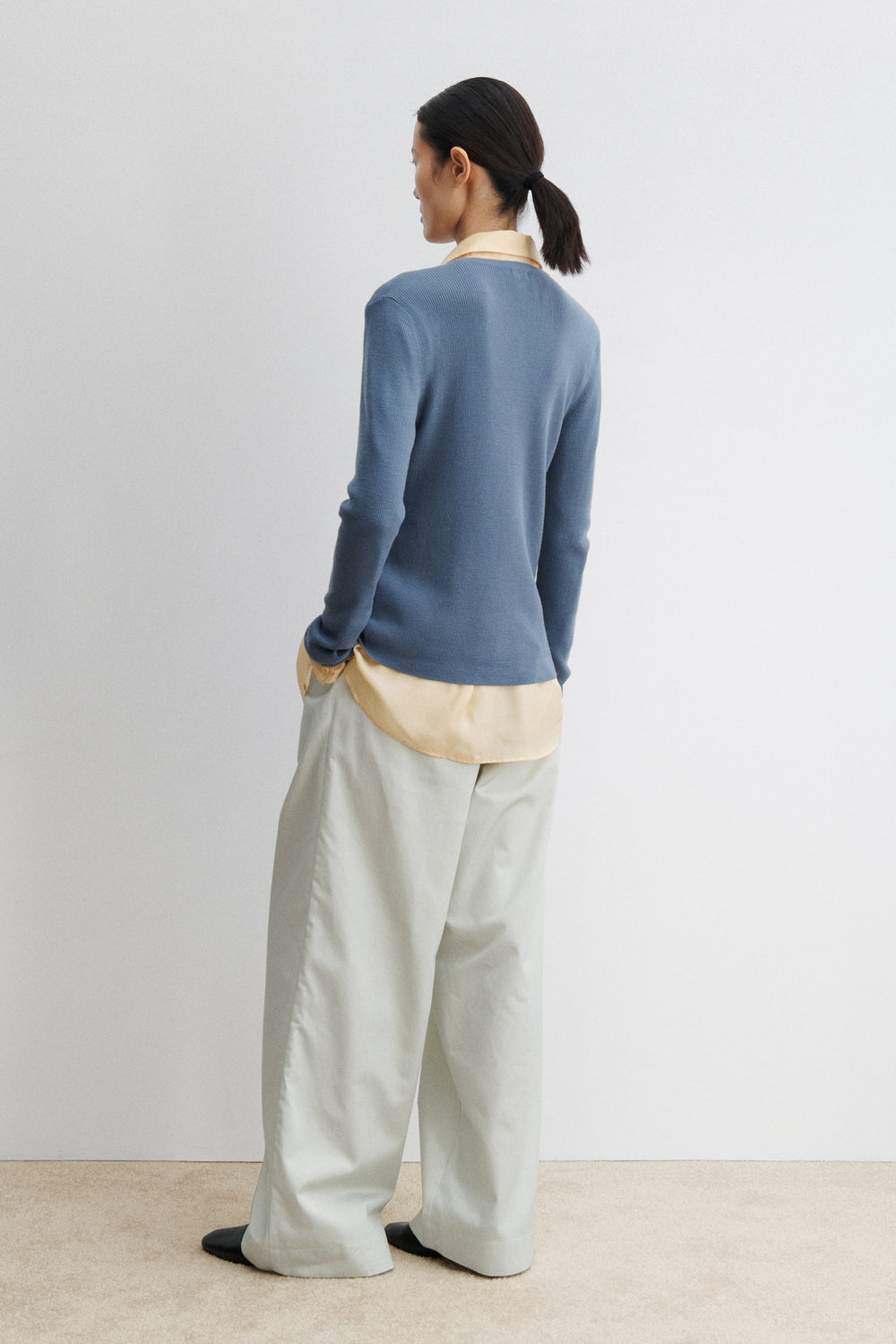 Rachel Comey Clothing Blise Cardigan Chambray