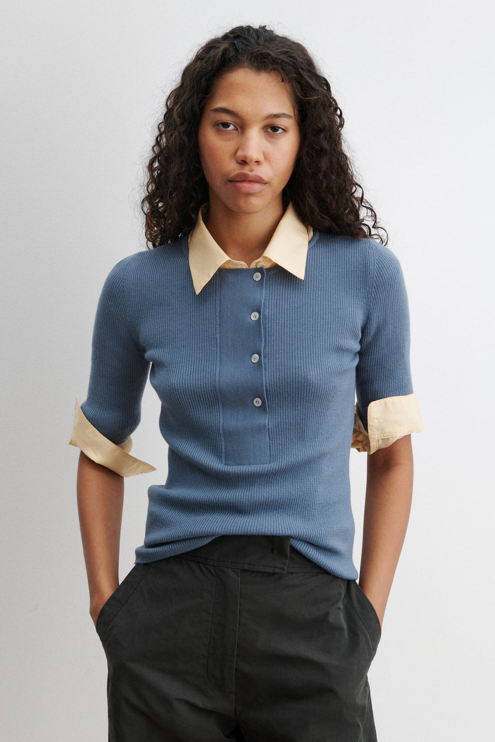 Rachel Comey Clothing Allery Henley Chambray