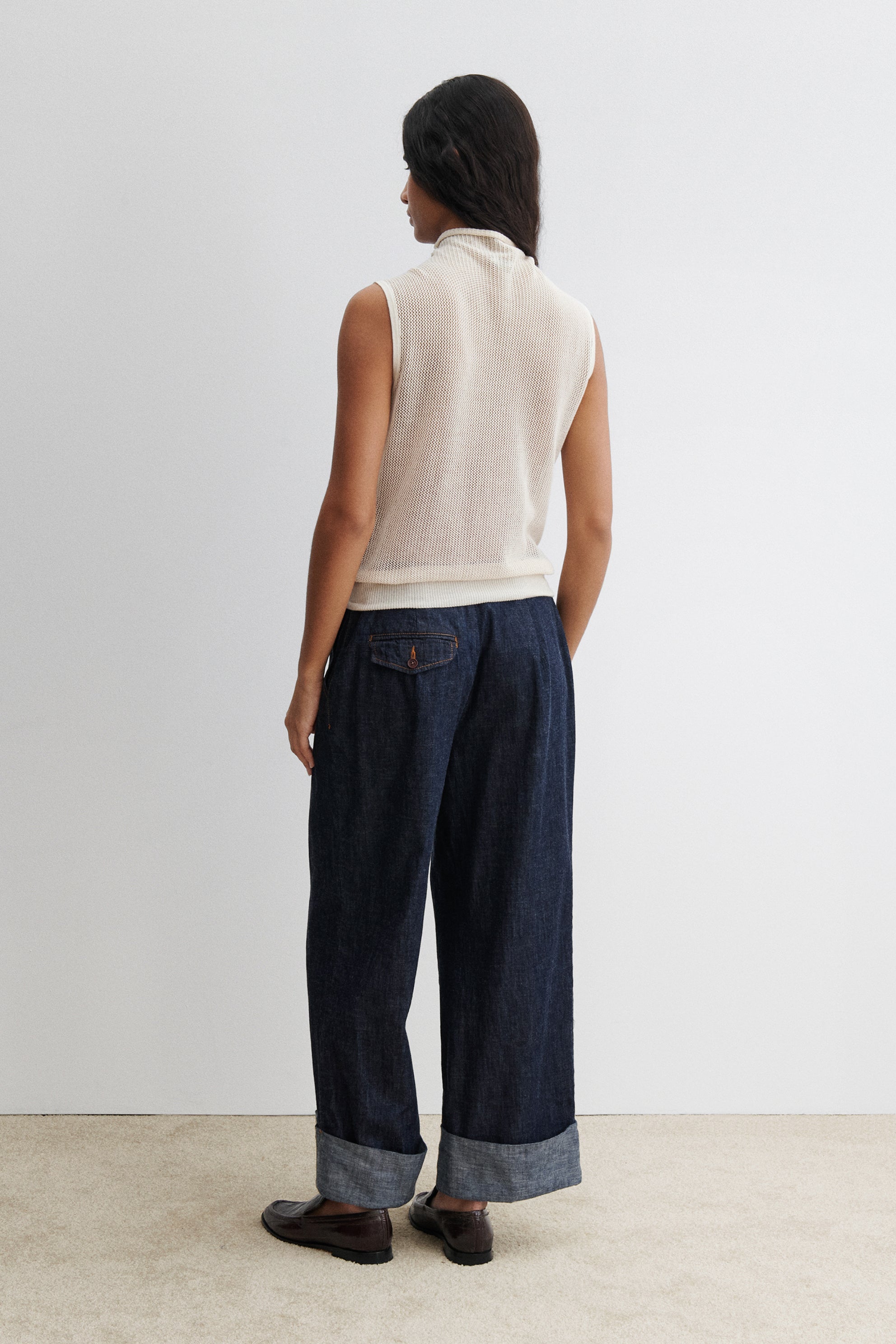 Rachel Comey Clothing Horwill Top Charcoal-Cream