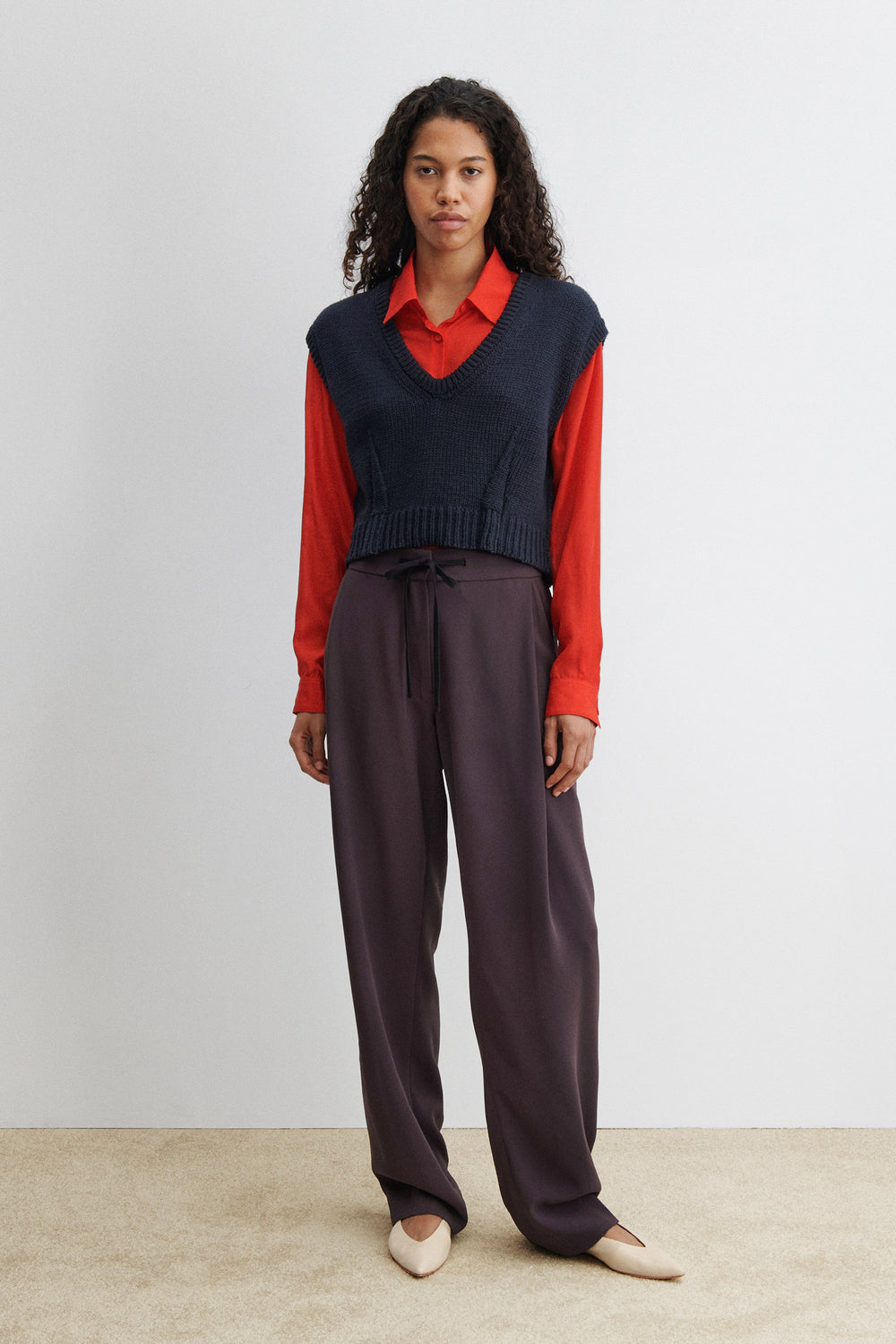 Rachel Comey Clothing Corsa Top Navy