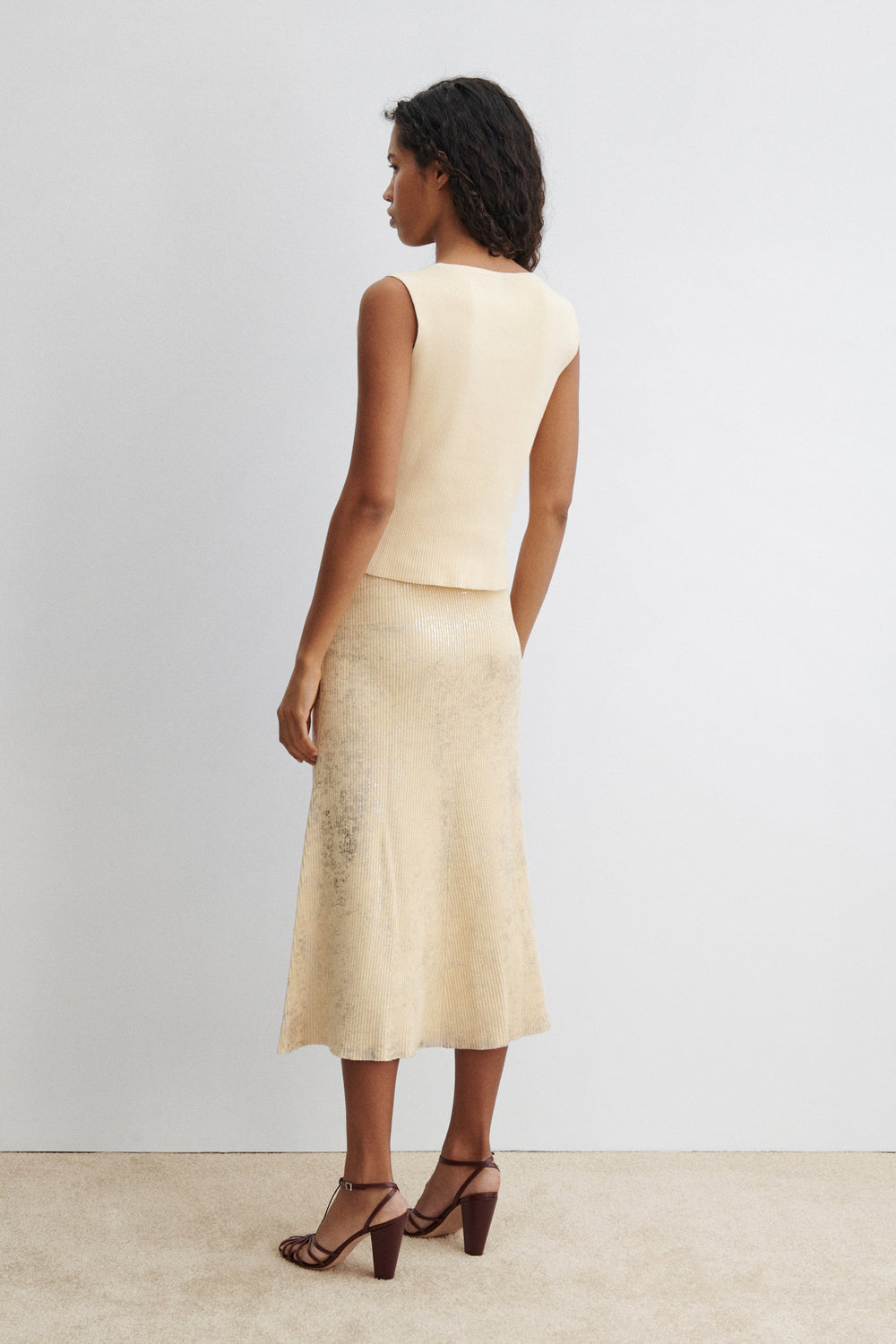 Rachel Comey Clothing Yaire Top Sand-Silver