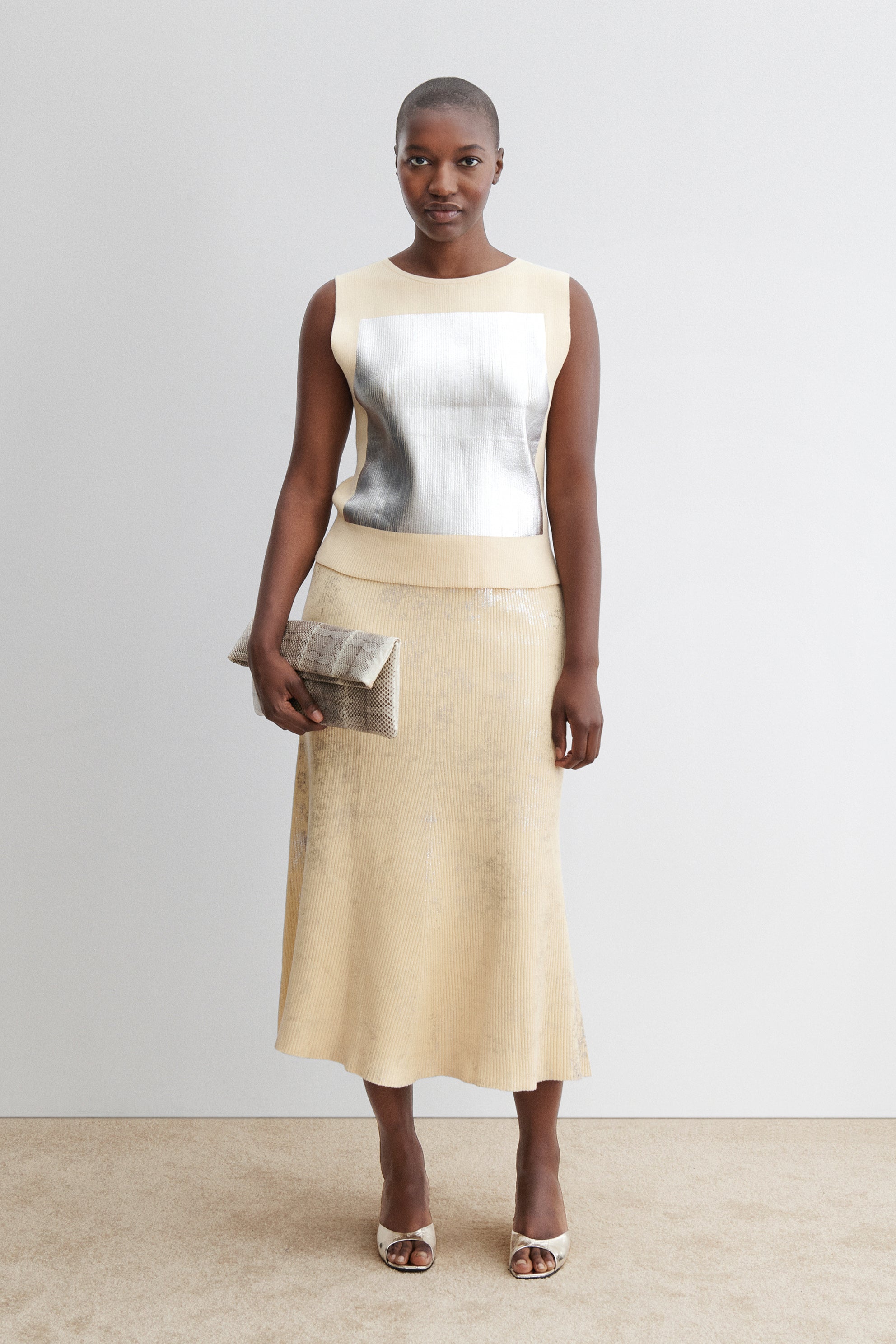 Rachel Comey Clothing Yaire Top Sand-Silver