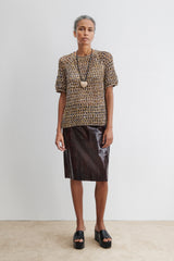 Rachel Comey Clothing Drax Tee Yellow Multi