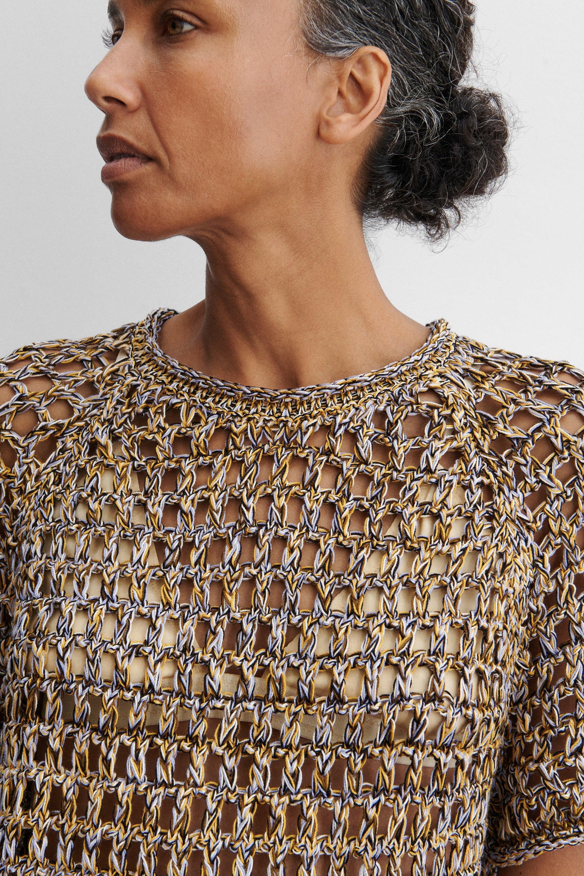 Rachel Comey Clothing Drax Tee Yellow Multi