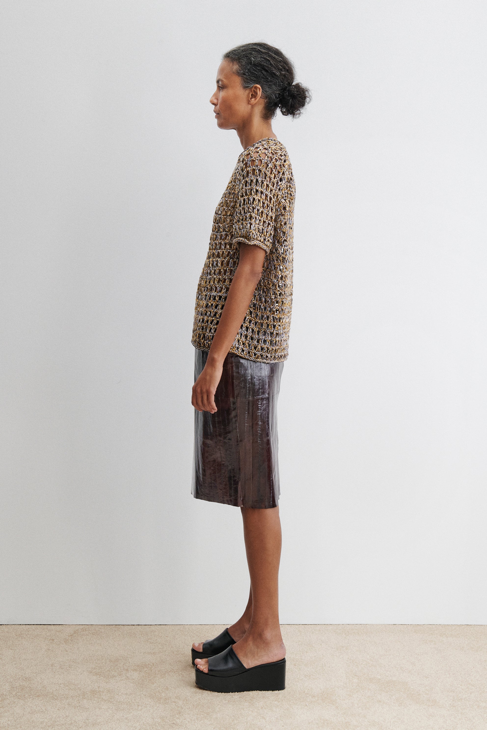 Rachel Comey Clothing Drax Tee Yellow Multi