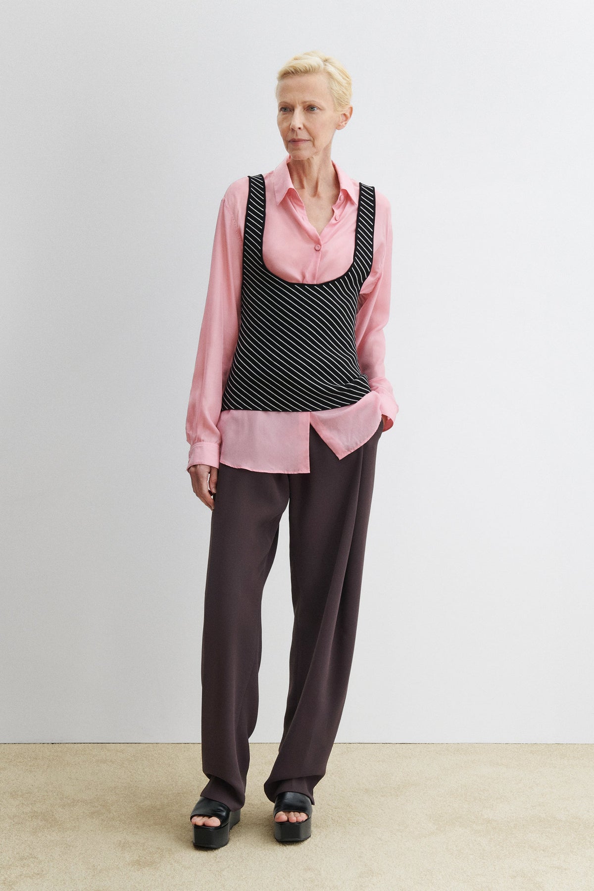 Rachel Comey Clothing Naro Tank Diagonal Stripe