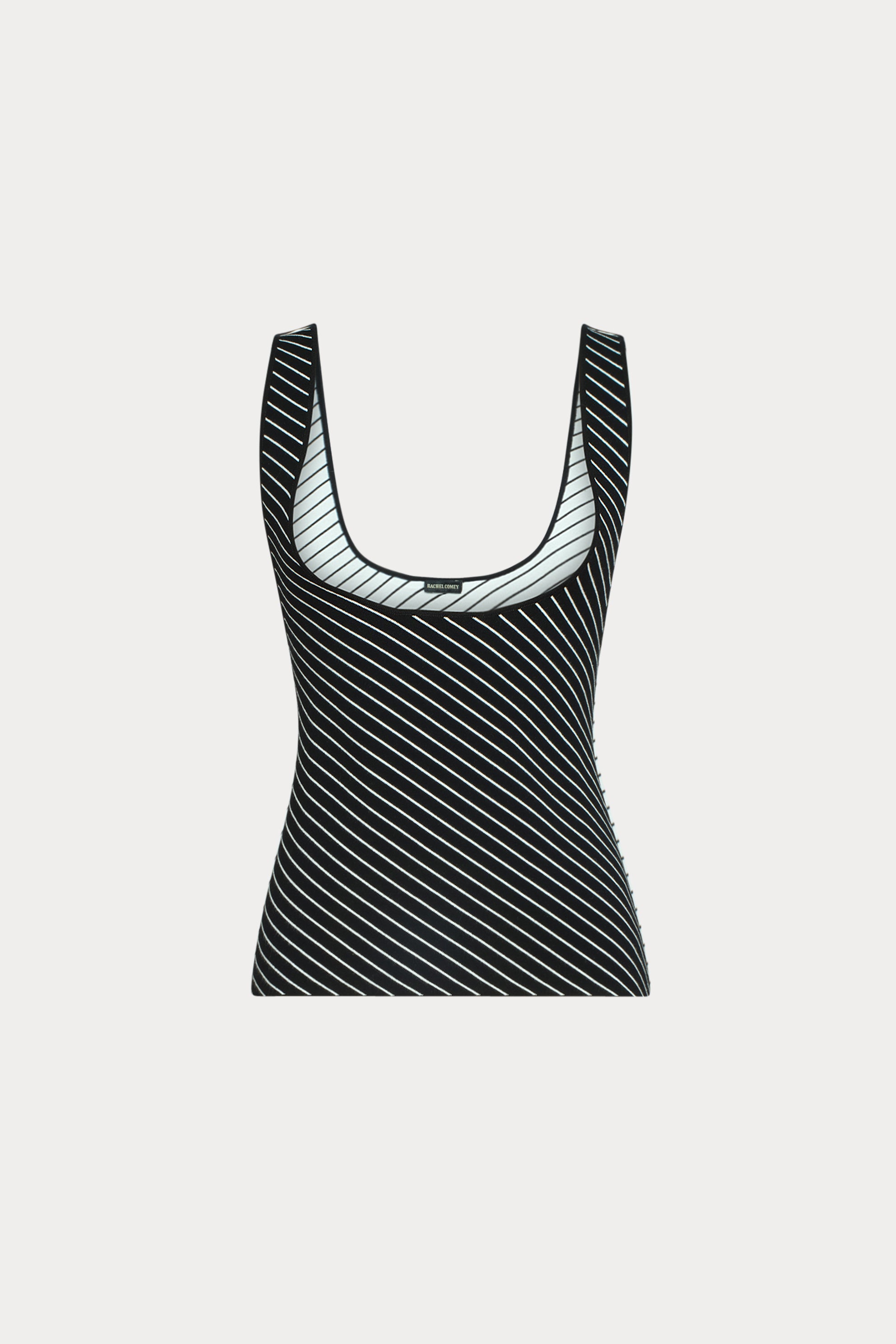 Rachel Comey Clothing Naro Tank Diagonal Stripe