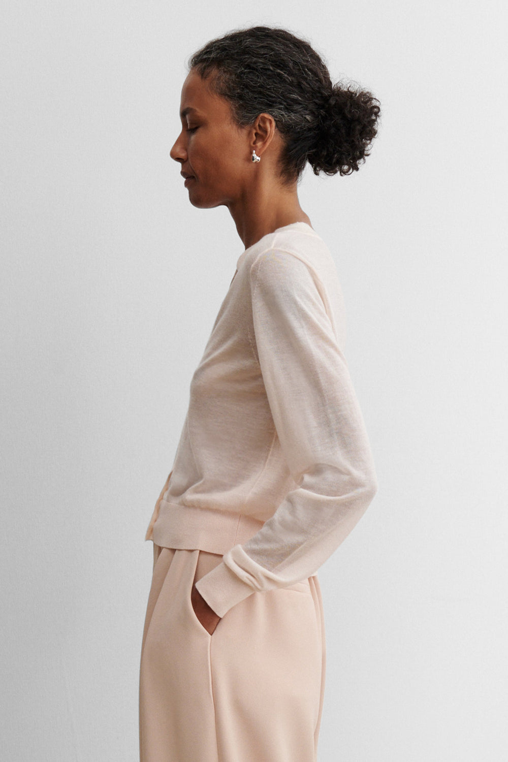 Rachel Comey Clothing Essere Cardigan Blush