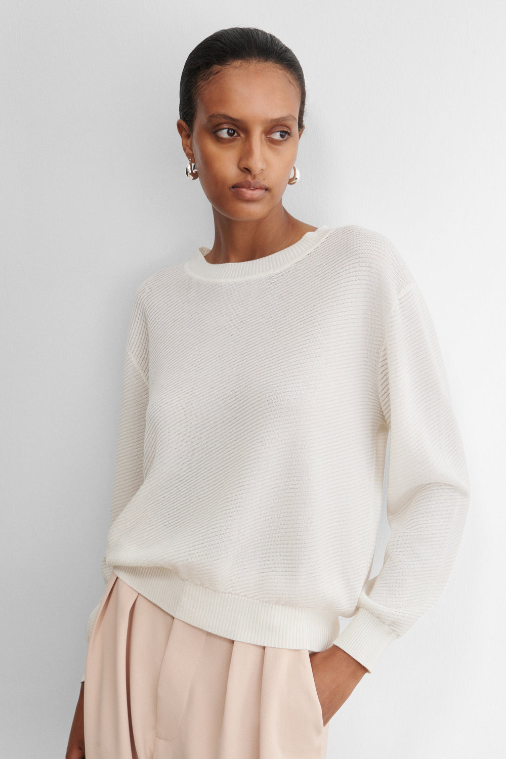 Rachel Comey Clothing Redding Top Cream