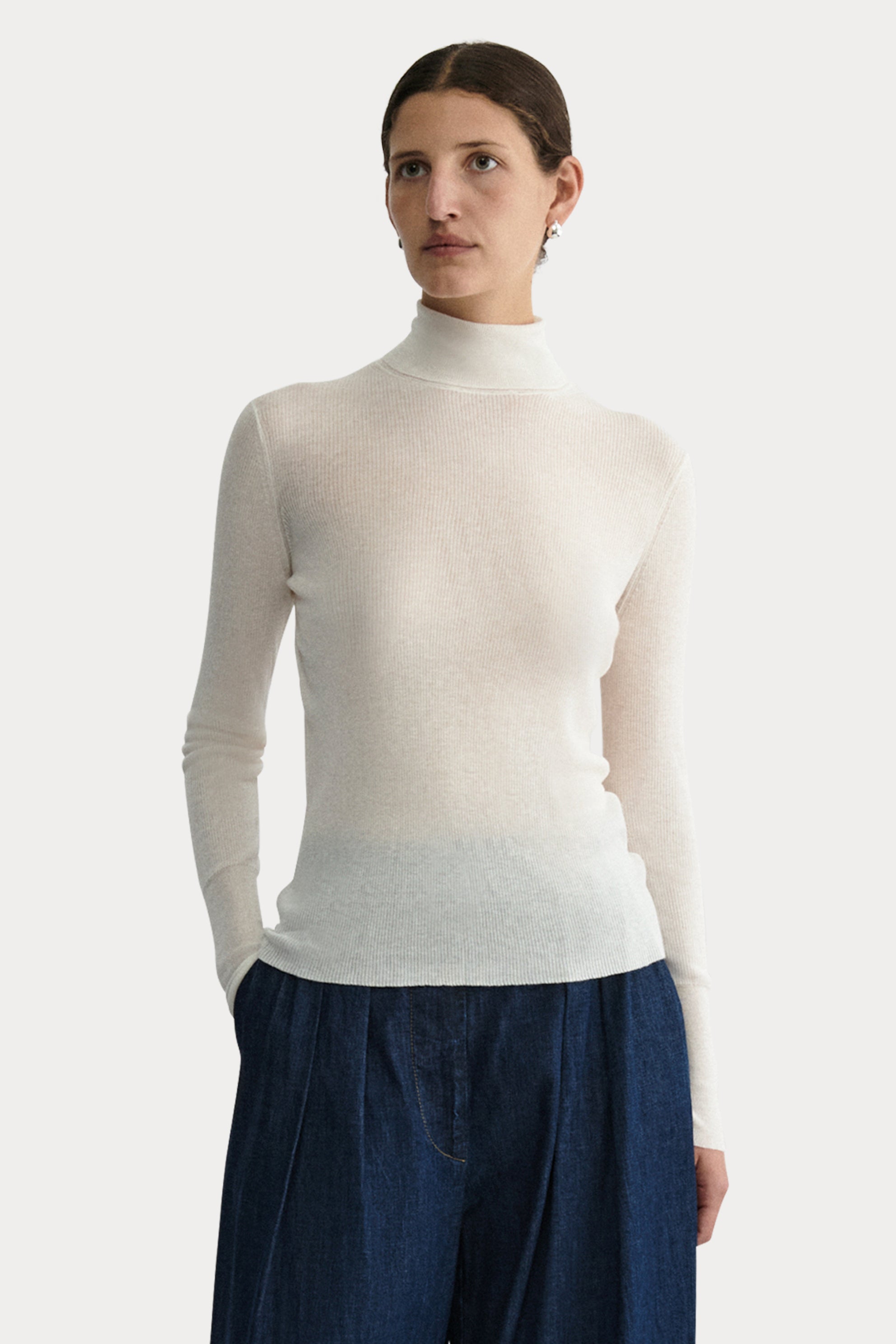 Rachel Comey Clothing Lehto Turtleneck Ivory