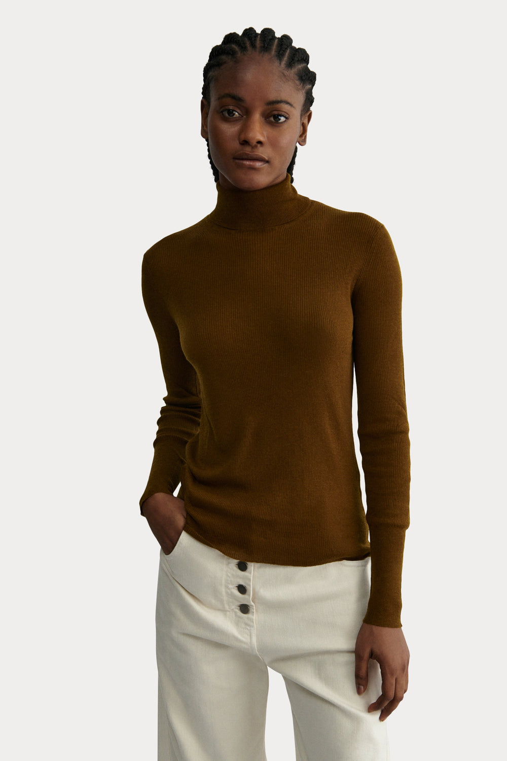 Rachel Comey Clothing Lehto Turtleneck Ivory