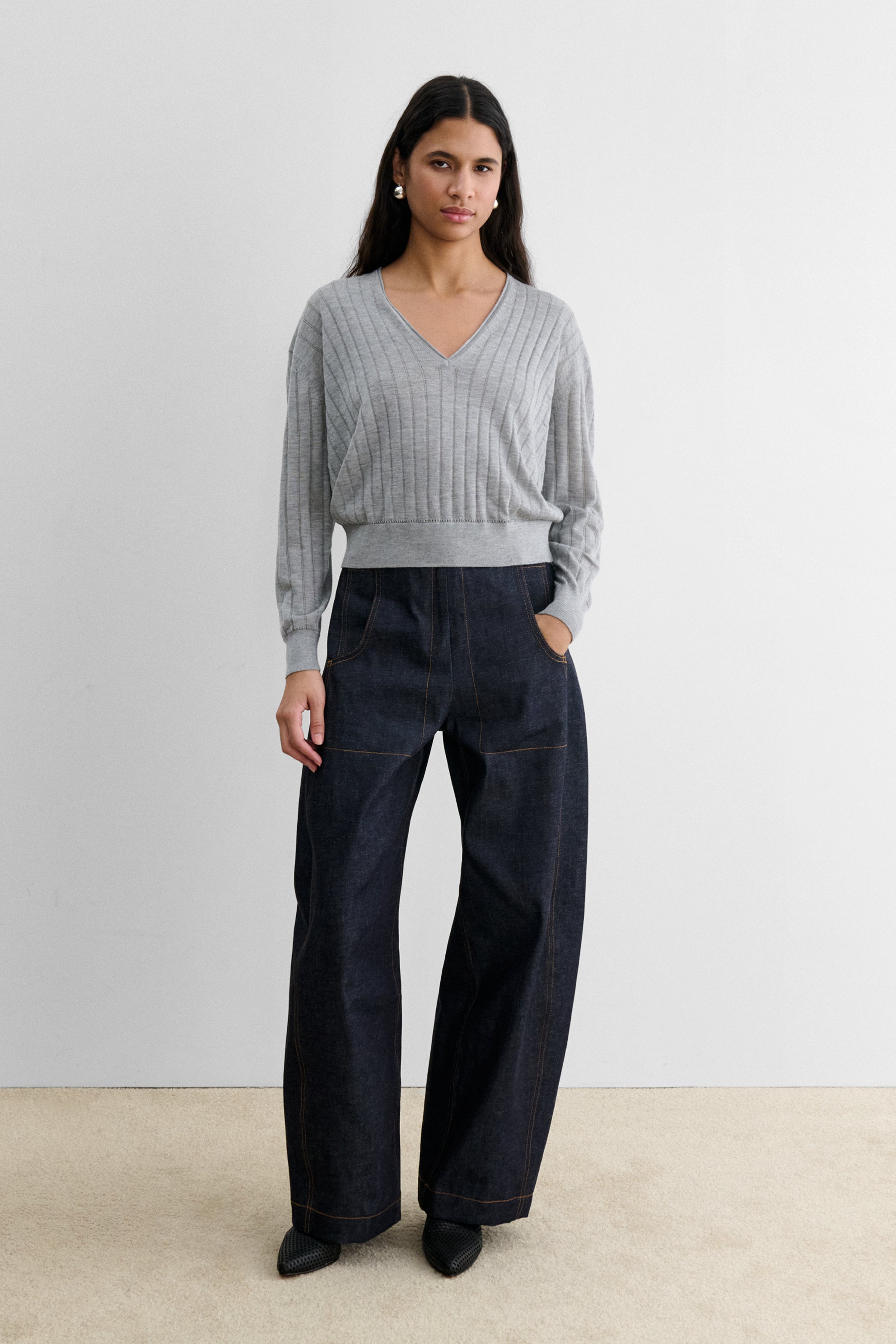 Rachel Comey Clothing|Sale Marion V-Neck Black