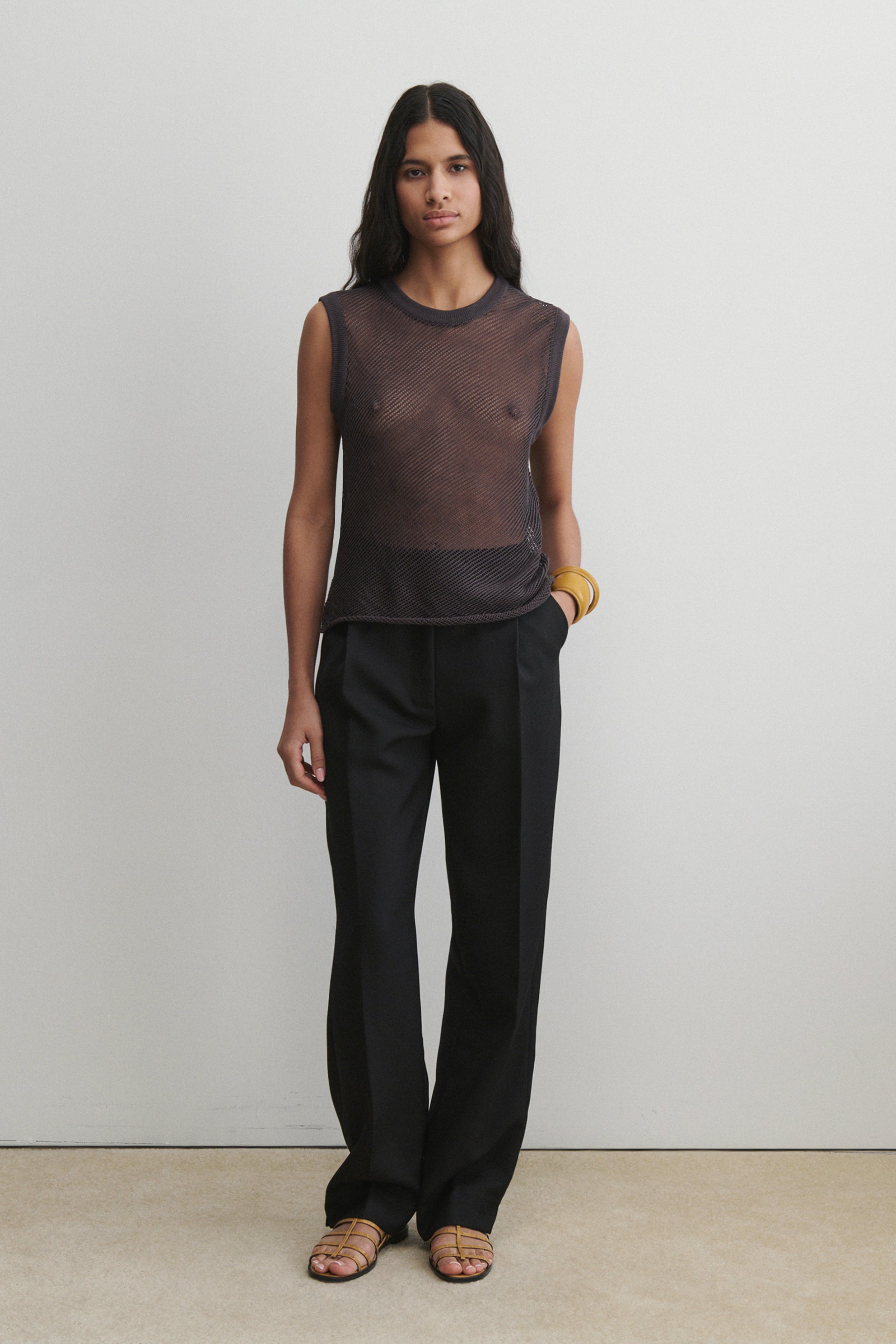 Rachel Comey Clothing|Sale Rhett Tank Charcoal Multi