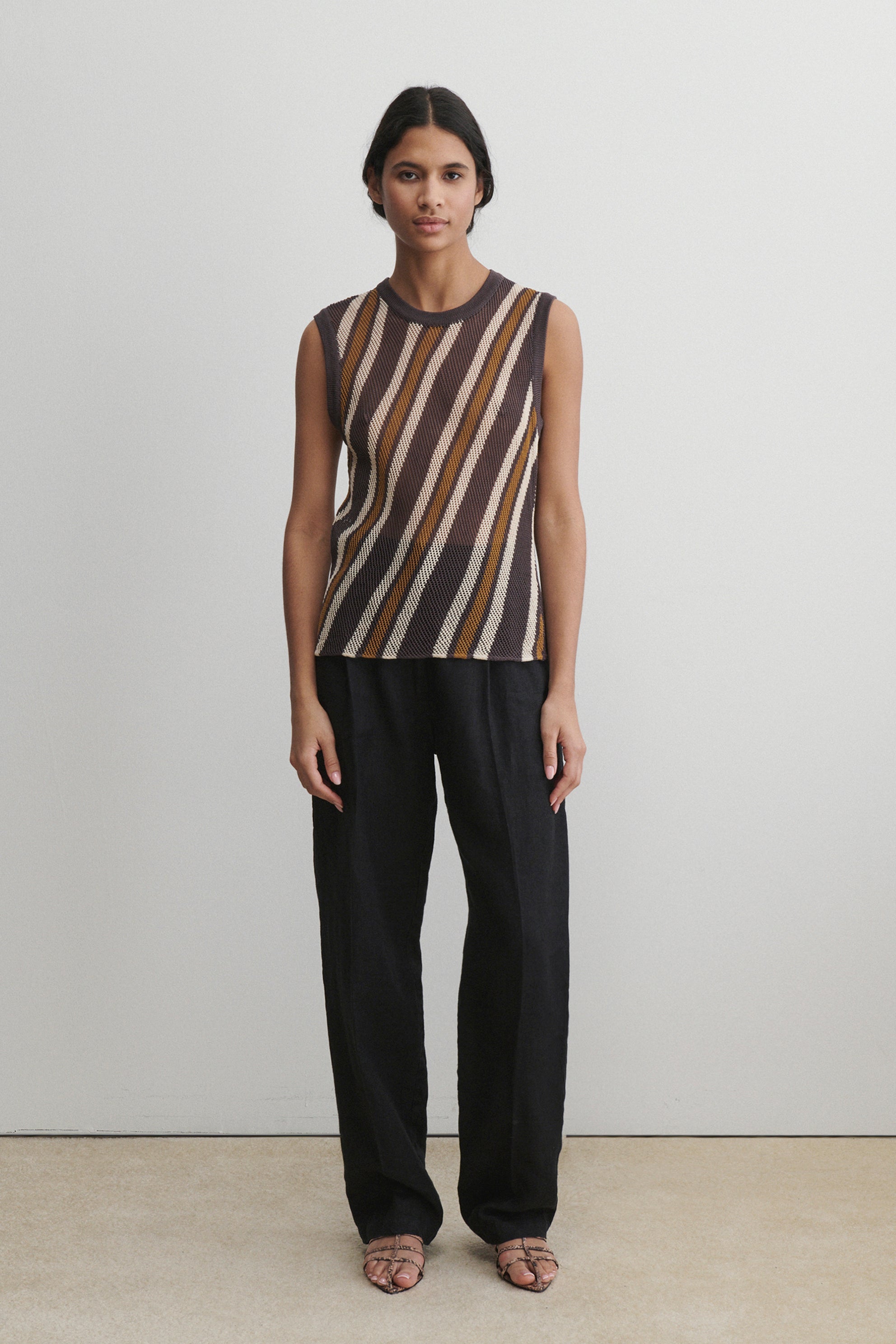 Rachel Comey Clothing|Sale Rhett Tank Charcoal Multi