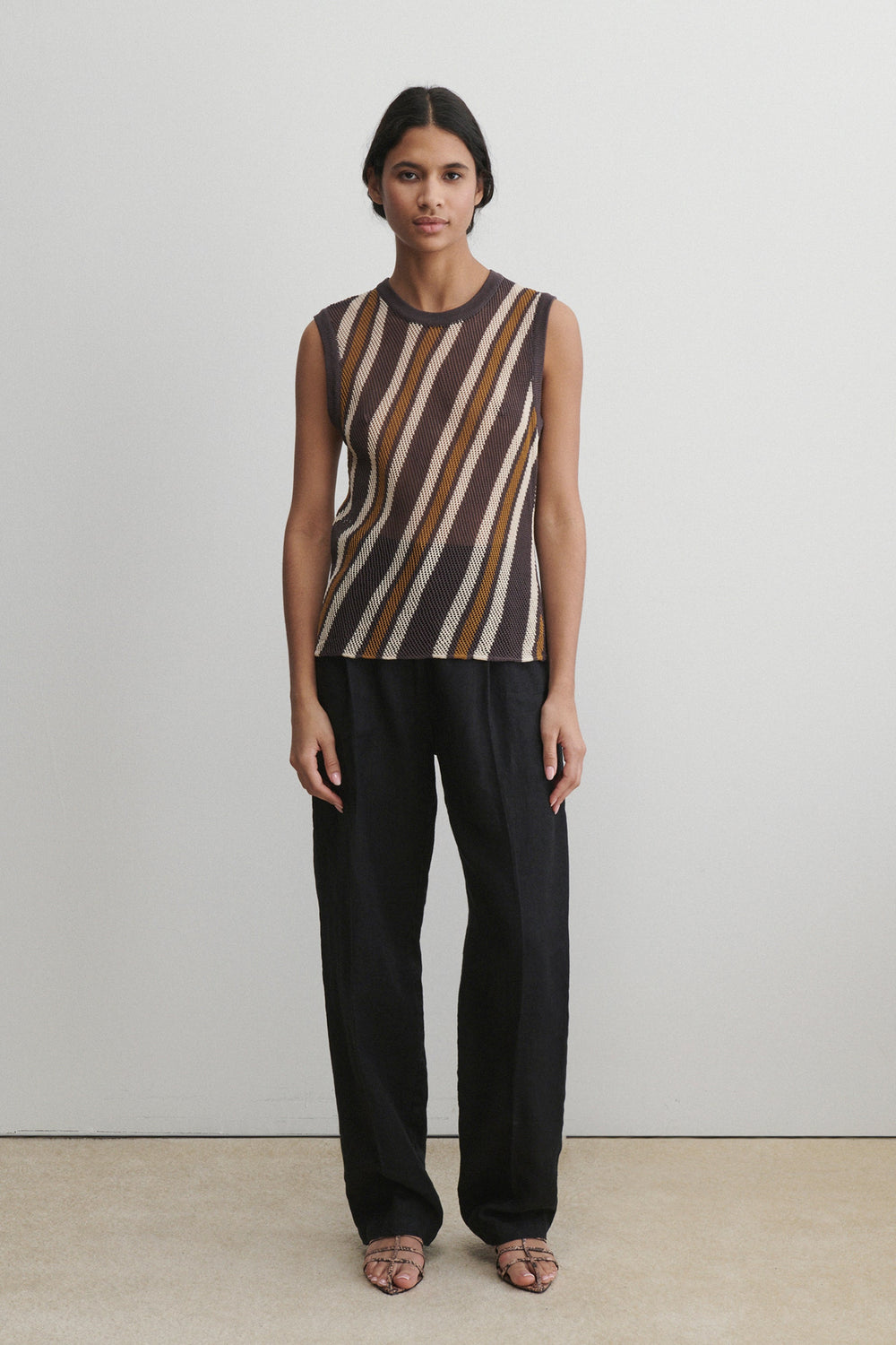 Rachel Comey Clothing|Sale Rhett Tank Charcoal Multi