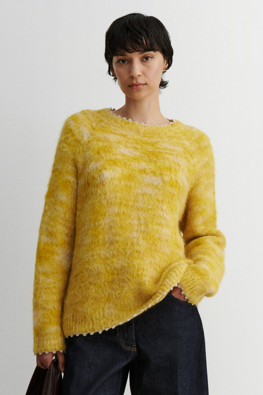 Rachel Comey Clothing|Sale Durden Sweater Chartreuse Space Dye