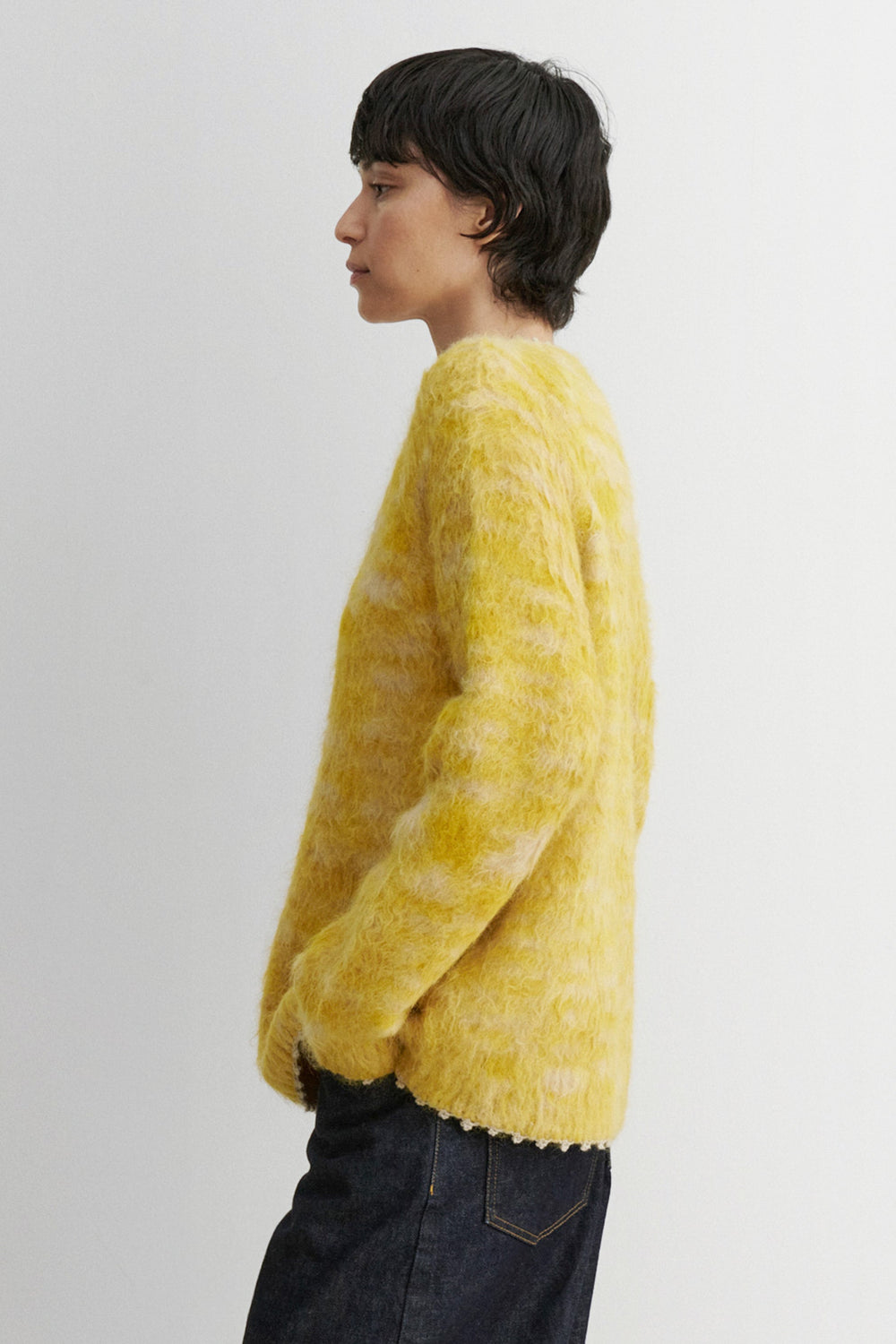 Rachel Comey Clothing|Sale Durden Sweater Chartreuse Space Dye