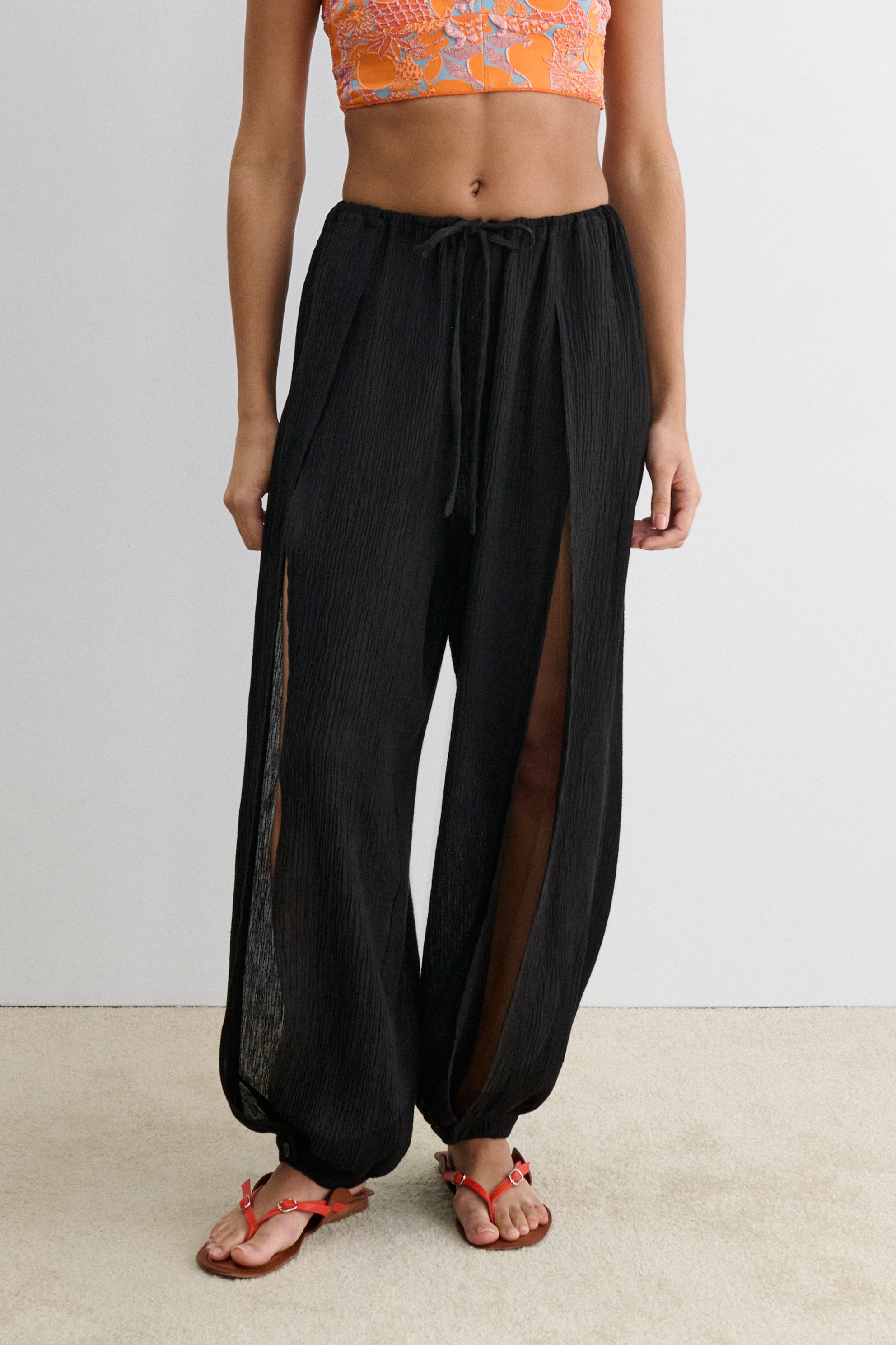 Rachel Comey Clothing Split Pant Black