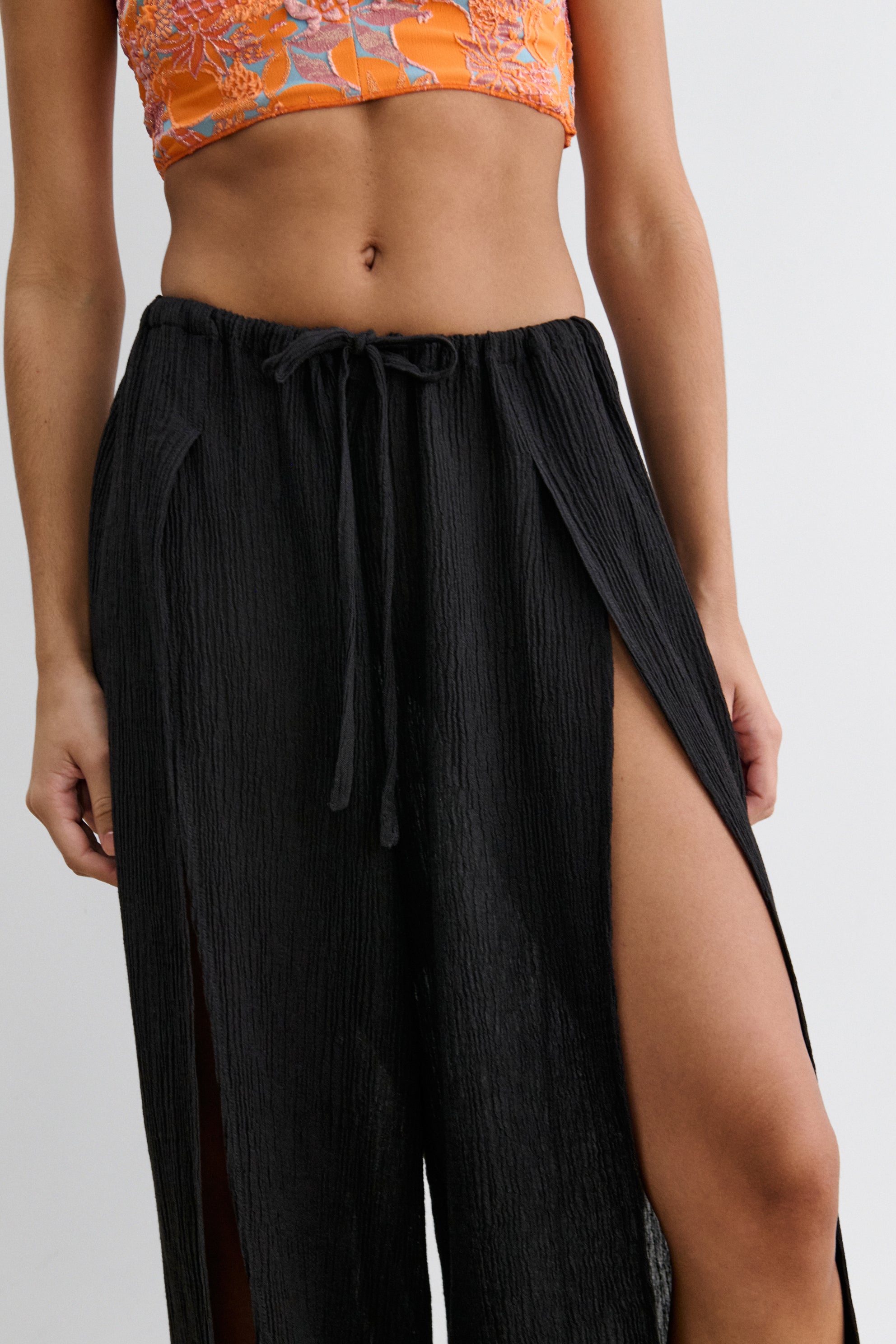 Rachel Comey Clothing Split Pant Black