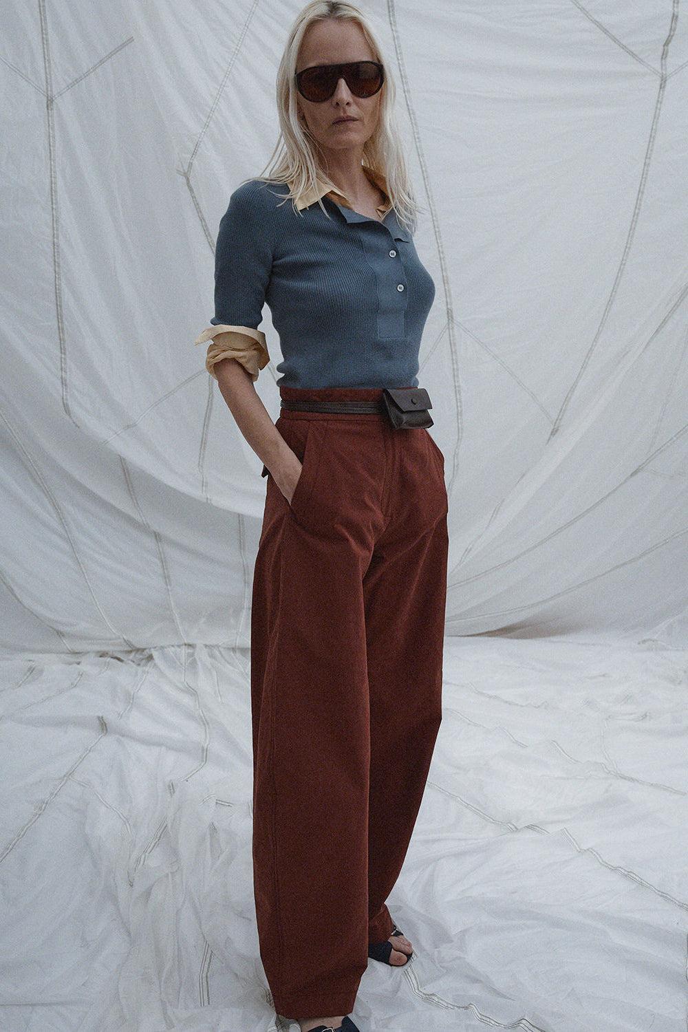 Rachel Comey Clothing Lyson Pant Garnet