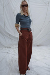 Rachel Comey Clothing Lyson Pant Garnet