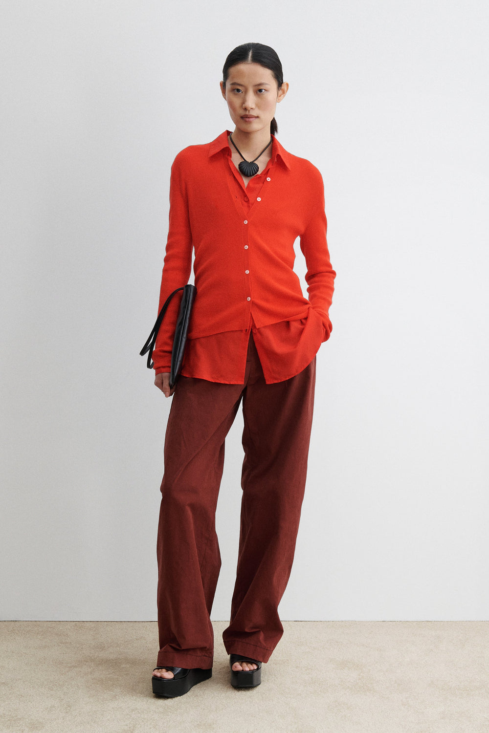 Rachel Comey Clothing Lyson Pant Garnet