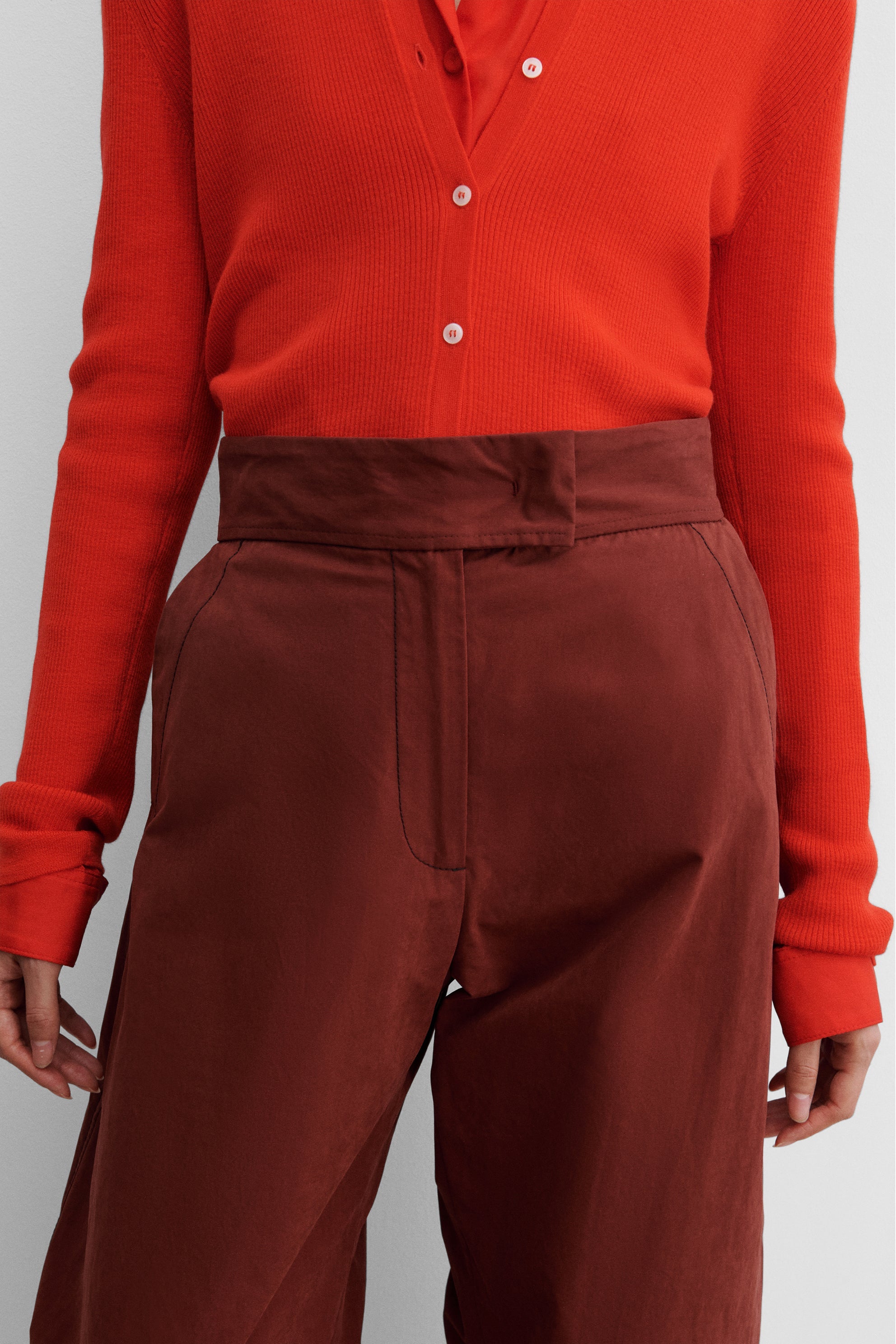 Rachel Comey Clothing Lyson Pant Garnet