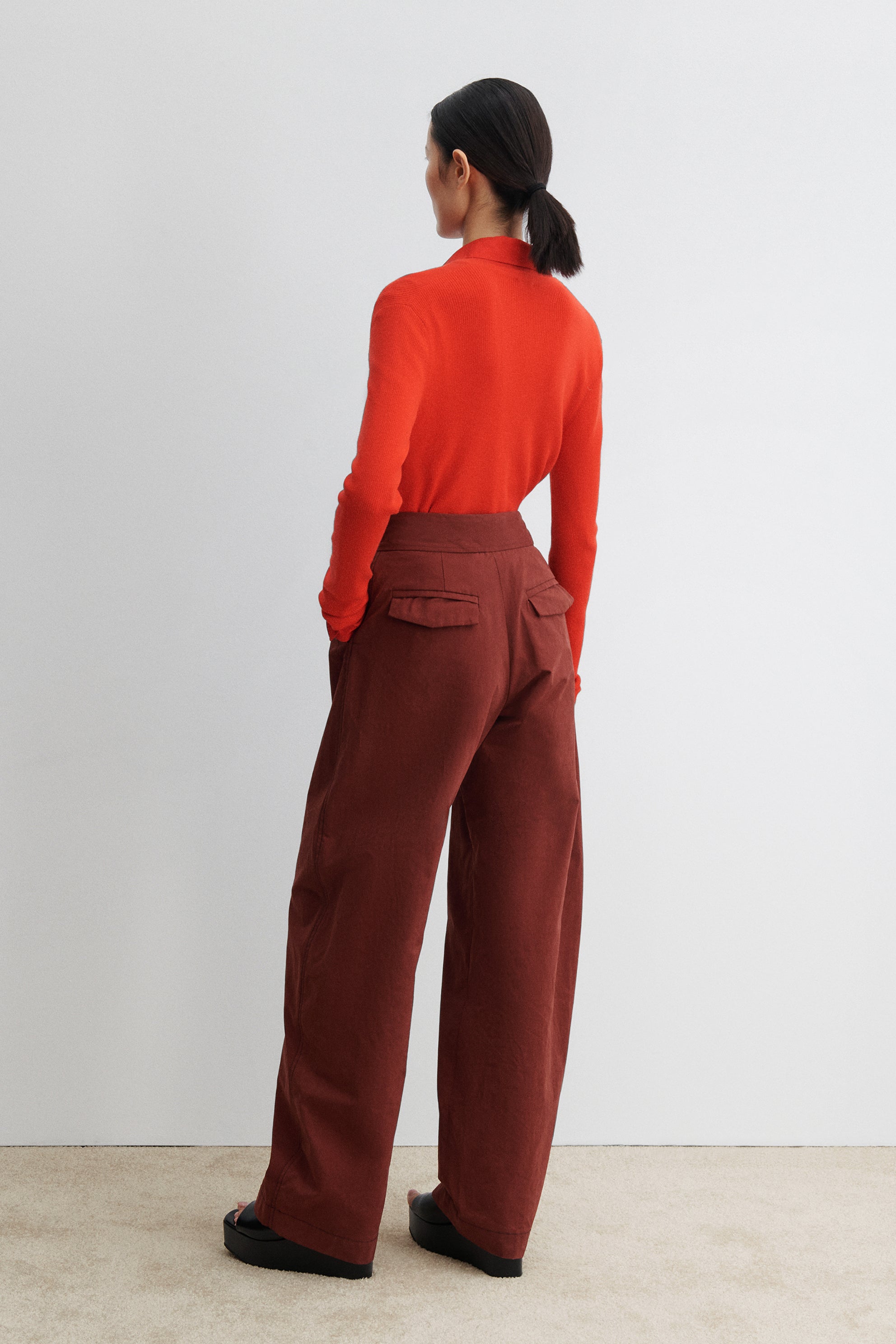Rachel Comey Clothing Lyson Pant Garnet