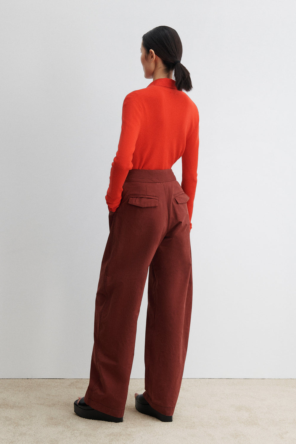 Rachel Comey Clothing Lyson Pant Garnet