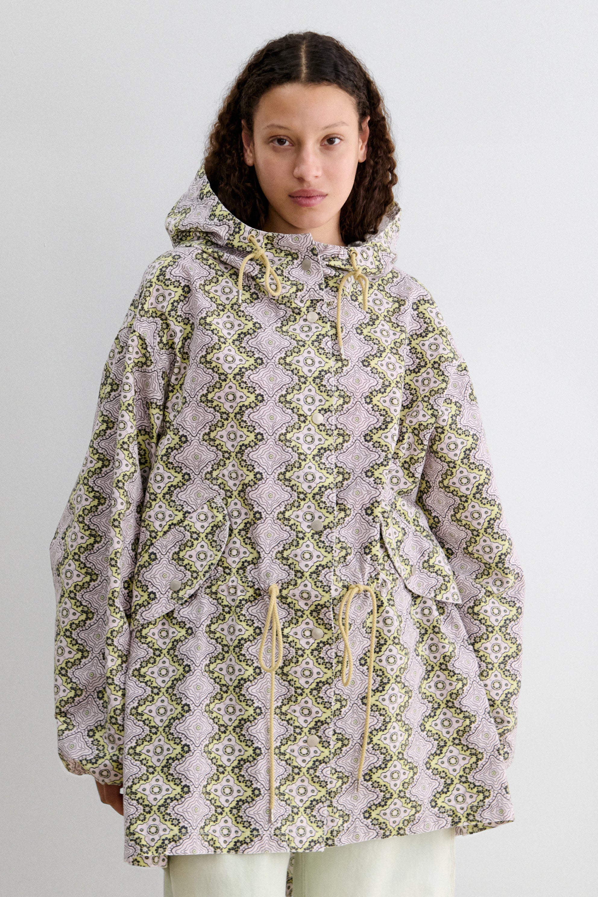 Rachel Comey Clothing|Denim Sine Parka Pink