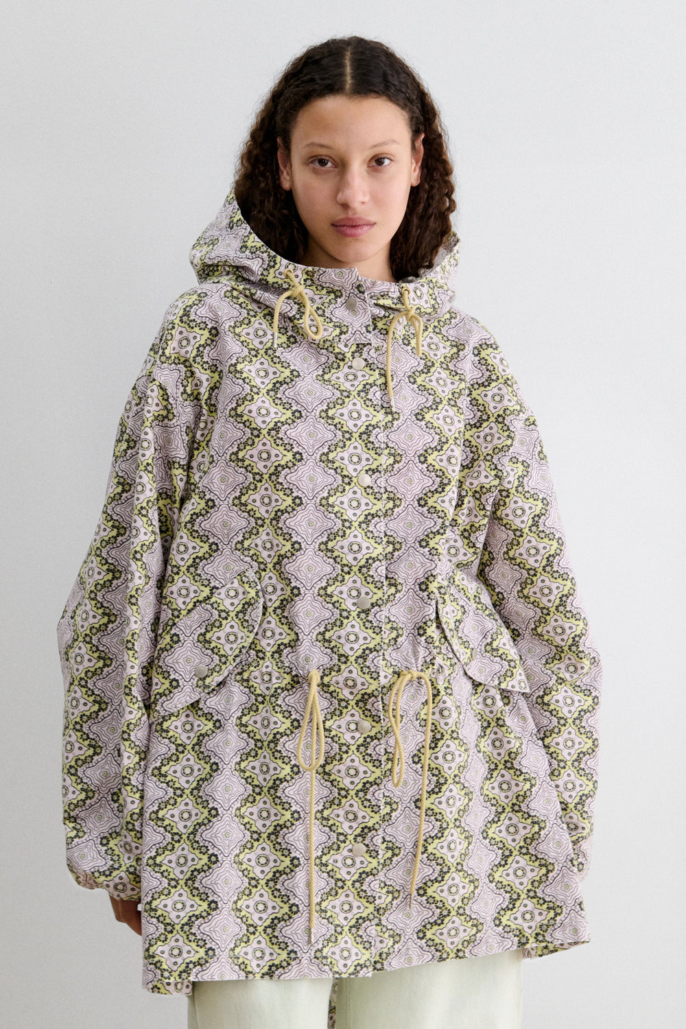 Rachel Comey Clothing|Denim Sine Parka Pink