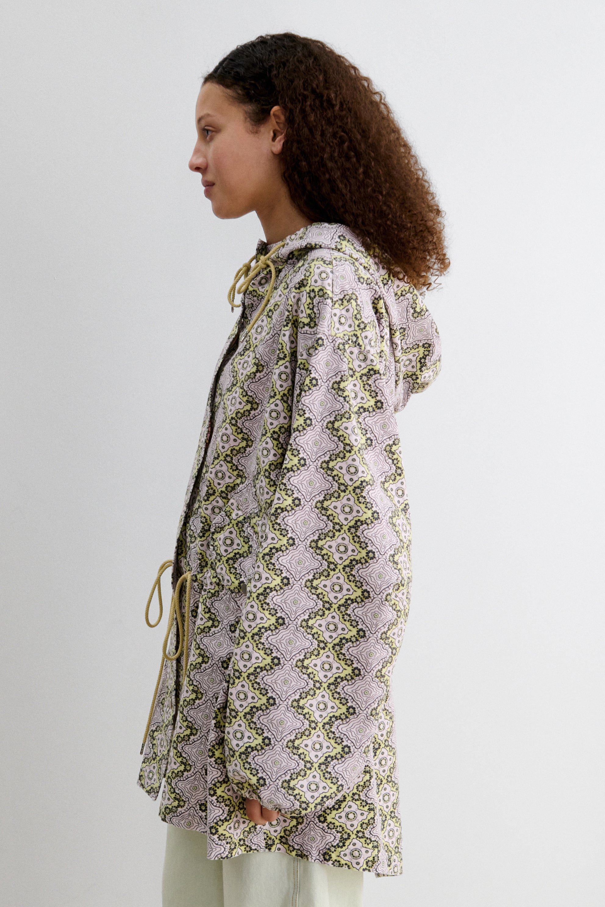 Rachel Comey Clothing|Denim Sine Parka Pink