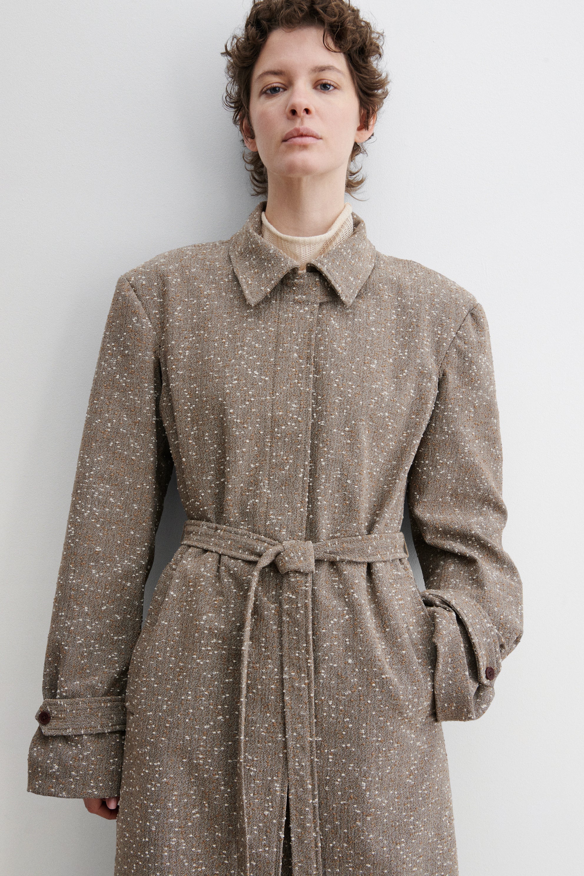 Rachel Comey Clothing Mosey Jacket Brown Herringbone
