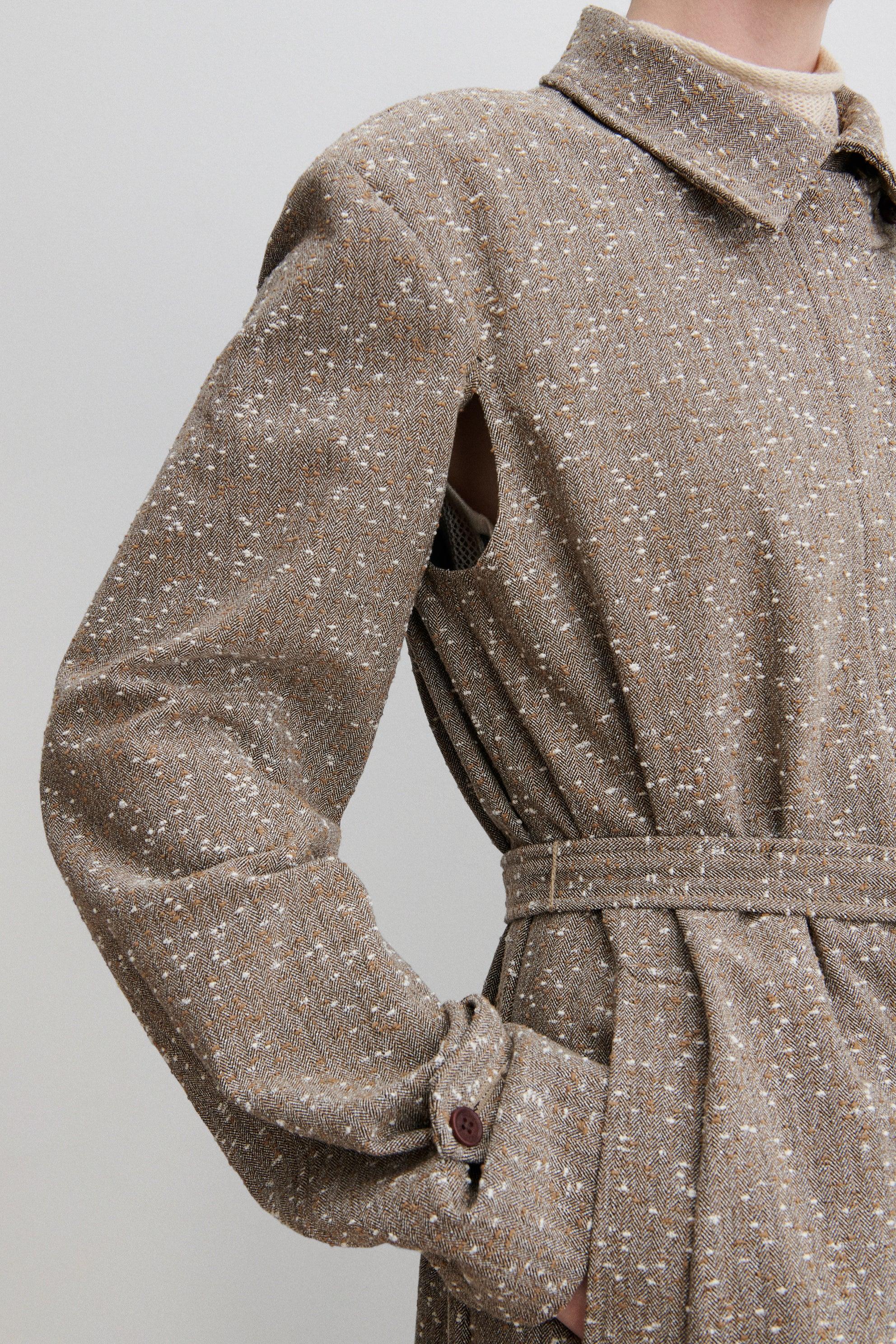 Rachel Comey Clothing Mosey Jacket Brown Herringbone