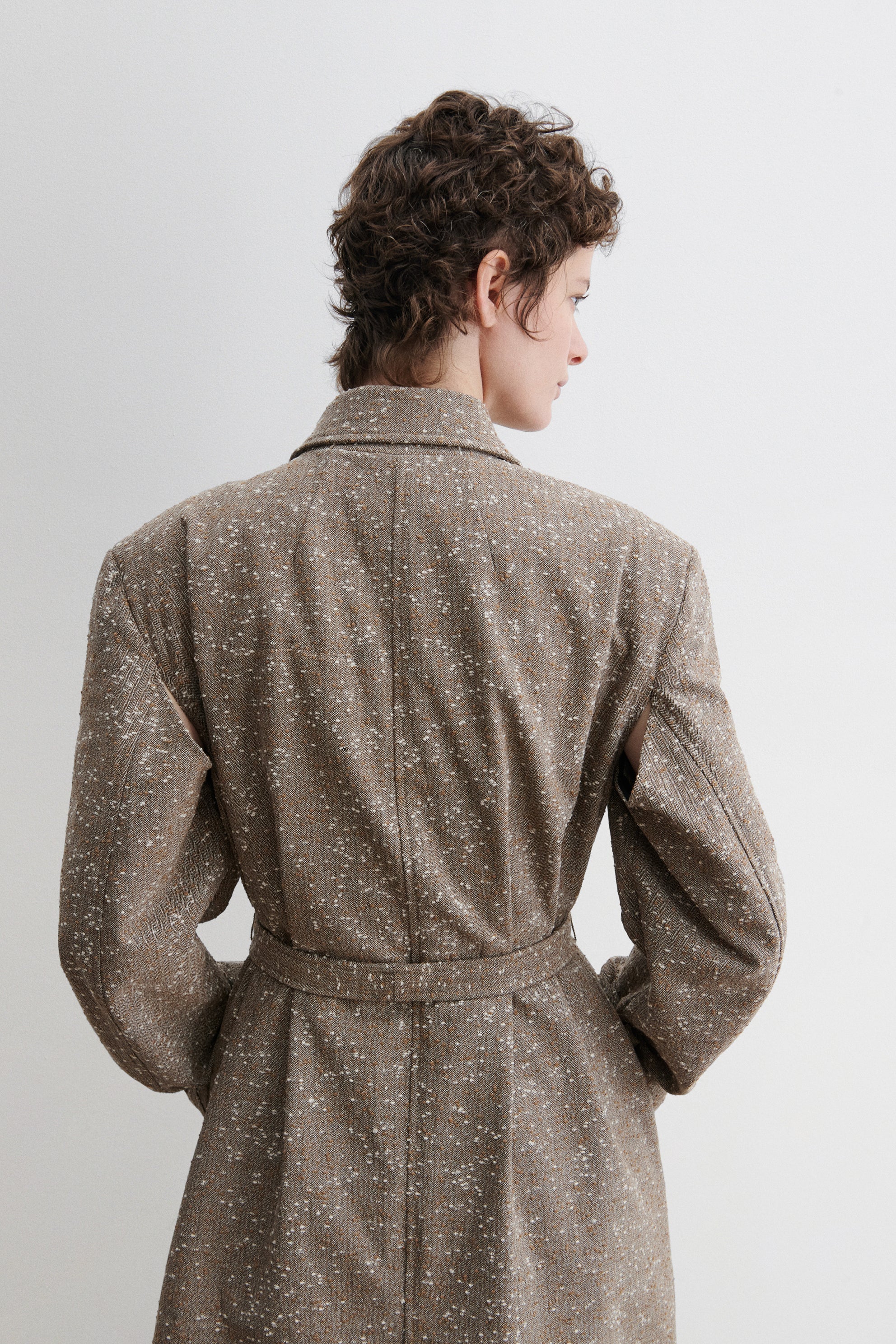 Rachel Comey Clothing Mosey Jacket Brown Herringbone