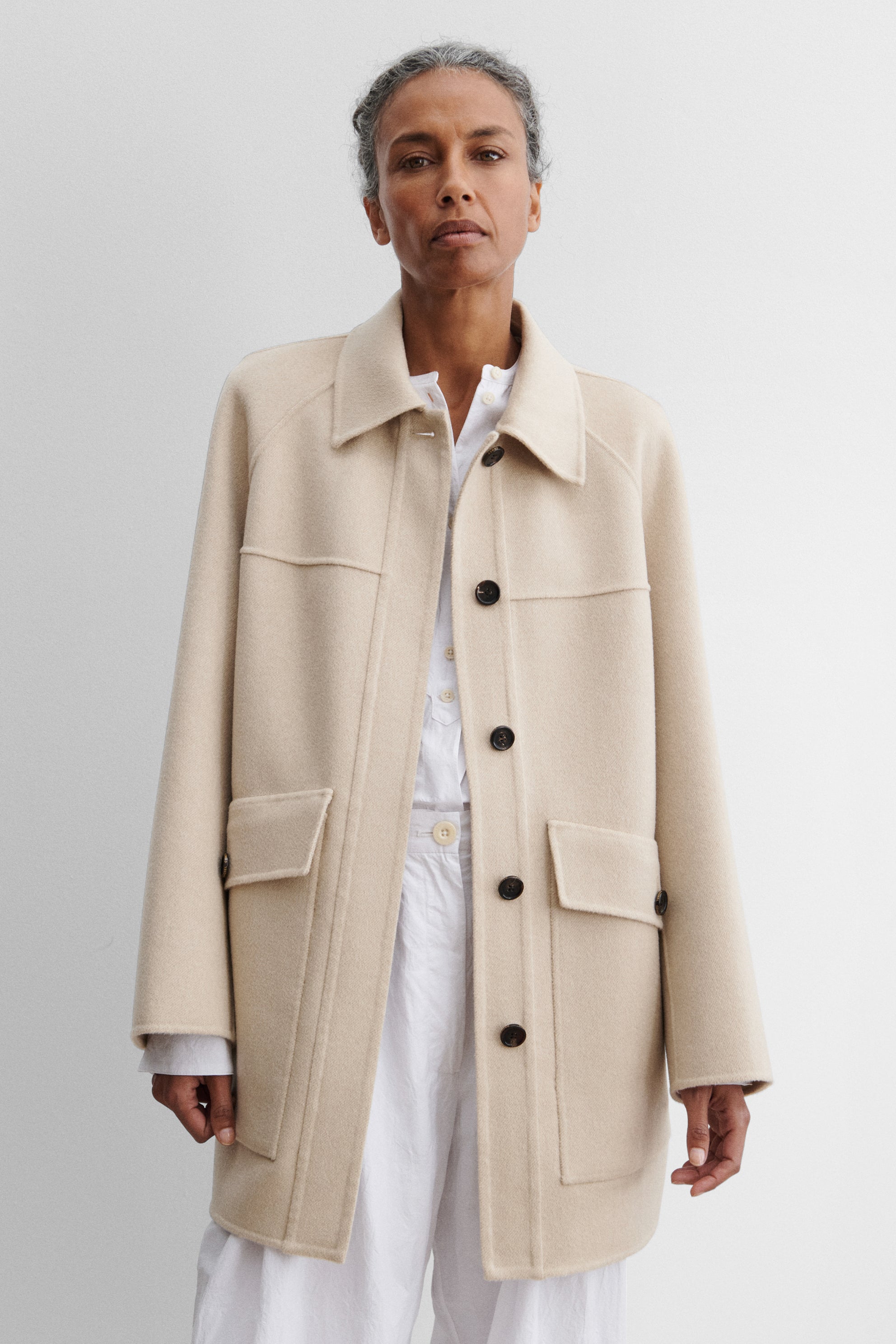 Rachel Comey Clothing Bruin Jacket Stone